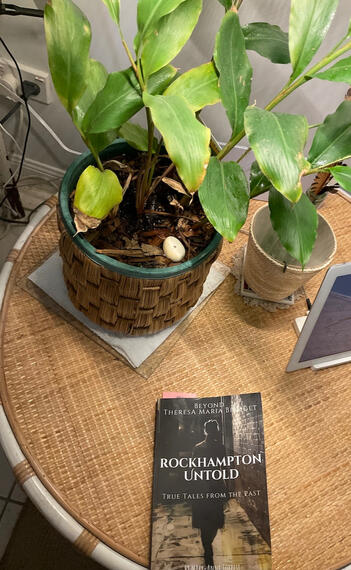 A coffee table book, Rockhampton Untold by Mary-Anne Forrest